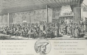 La Taverne de Jean Ramponneau - French School